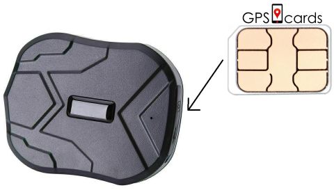 GPS Card for ATU-620 Anti-thief GPS Tracker Nationwide Coverage Live Tracking